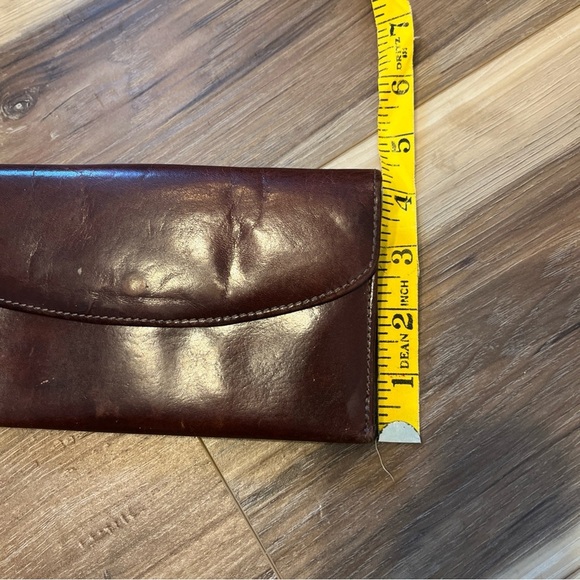 Vintage Gary's Leather  Credit Card ID Window Bifold Wallet - Made in USA - Picture 3 of 8